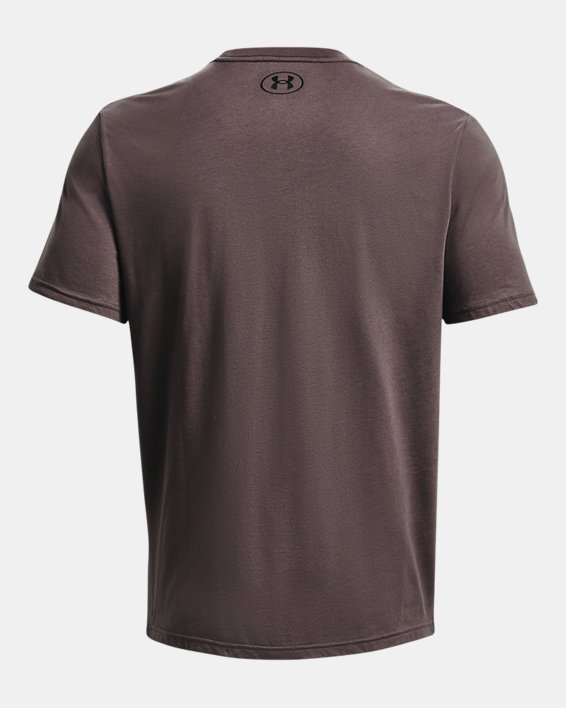 Men's UA Sportstyle Left Chest Short Sleeve Shirt in Gray image number 5